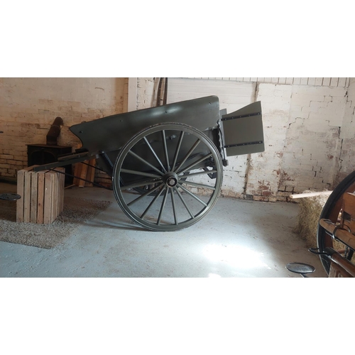 9 - muck cart / livestock trailer,

Turn of the century with ¾ shafts. 

Shaft Length - 76 inch
Wheel di... 