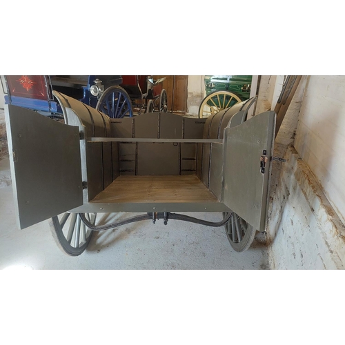 9 - muck cart / livestock trailer,

Turn of the century with ¾ shafts. 

Shaft Length - 76 inch
Wheel di... 