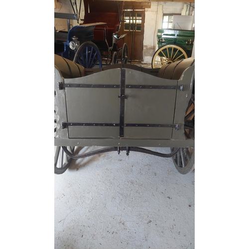 9 - muck cart / livestock trailer,

Turn of the century with ¾ shafts. 

Shaft Length - 76 inch
Wheel di... 