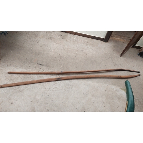 22 - Pair of Carriage shafts - Length 116inches