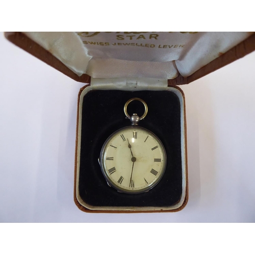 Dennison star gold hot sale plated pocket watch