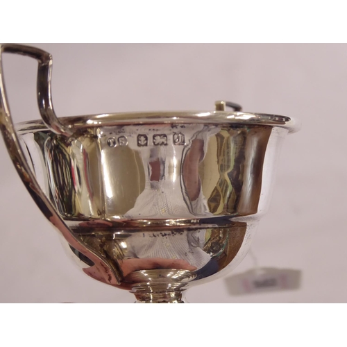 58 - Silver trophy cups - Sussex Bridge league 1938/39 and 1951 (2)