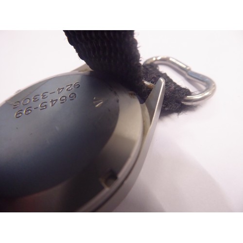 50 - Cabot Watch Company Swiss made military stop-watch - 6645-99 924-3306 on later strap
