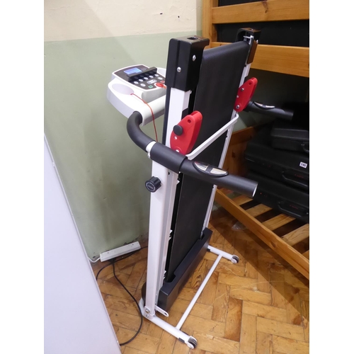 24 - As new electric treadmill