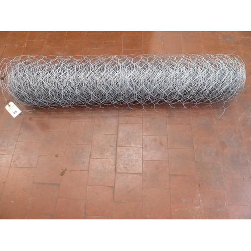 25 - Part roll of chicken wire