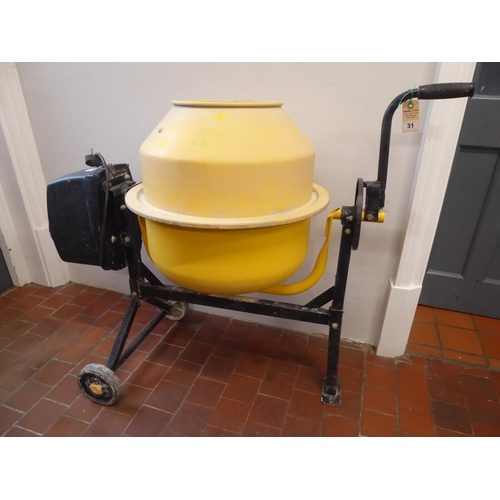 31 - Sip electric cement mixer