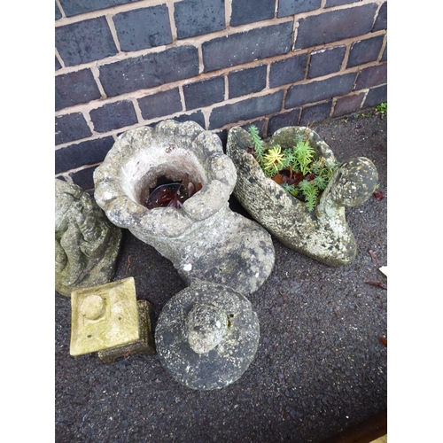 12 - Concrete garden ornaments and planters (5)