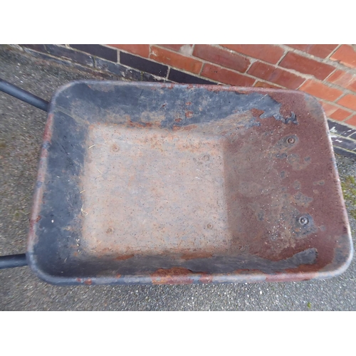 49 - Metal wheelbarrow