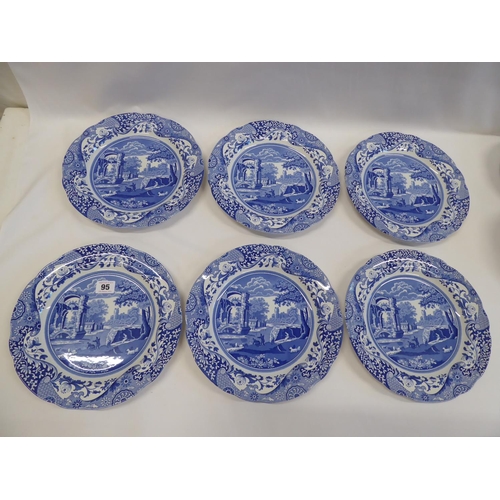 95 - Spode Italian dinner plates, side plates and bowls (19)