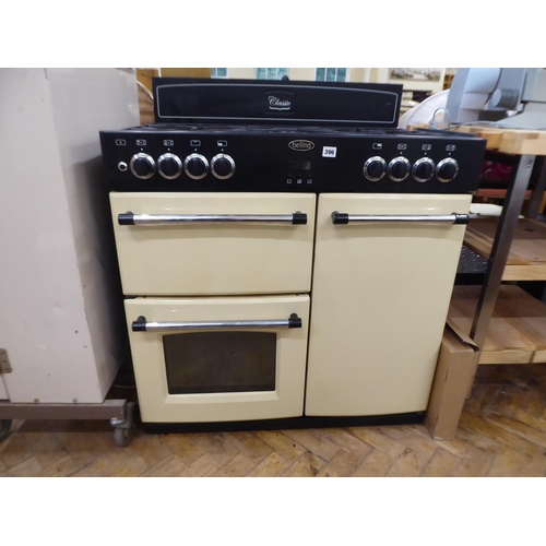 Belling dual fuel range cooker