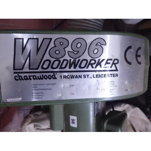 56 - Charnwood woodworker W896 dust extractor