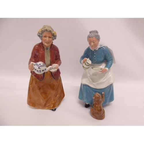 5 - Royal Doulton HN2255 'Teatime' and HN 2249 'The Favourite' figures (2)