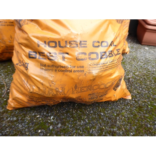 133 - 5 x 25kg bags of house coal