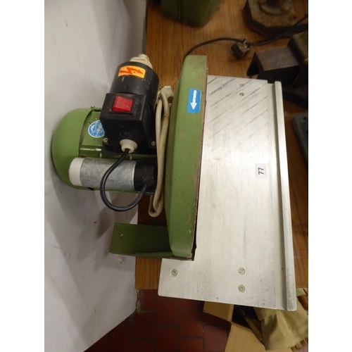 77 - Hanning bench disc sander