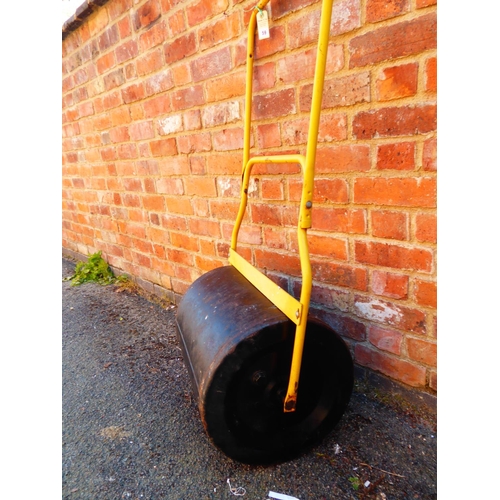 59 - Metal 'Waterfill' garden roller