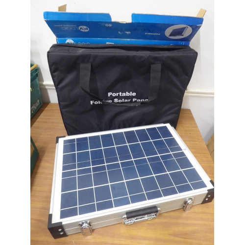 50 - PV Logic portable solar panel