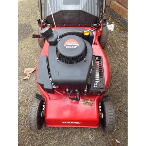 52 - Champion R484SP petrol rotary lawnmower