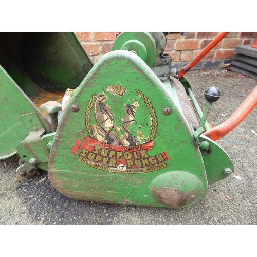 53 - Suffolk Punch petrol cylinder lawn mower