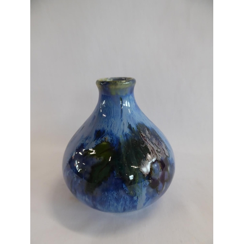 122 - Pair Corbridge pottery squat vases