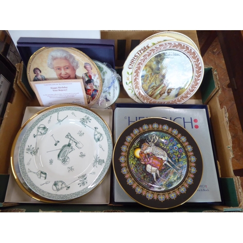 153 - Collector's plates - commemorative, Spode, Villeroy & Boch etc.