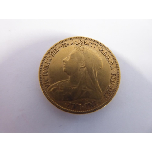 42 - Gold half sovereign 1897