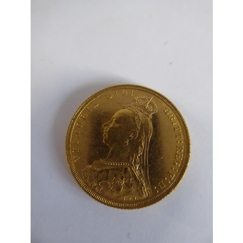 37 - Gold sovereign 1888