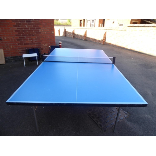 49 - Tectonic outdoor folding table tennis with cover