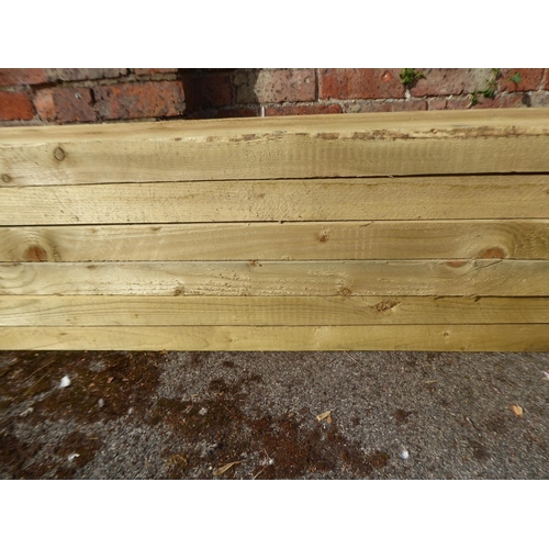 14 - Wooden garden sleepers (3000x225x75mm) (6)