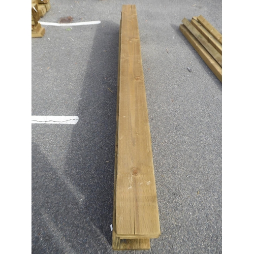 15 - Wooden garden sleepers (3000x200x100mm) (4)