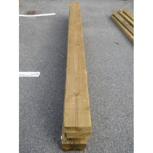 15 - Wooden garden sleepers (3000x200x100mm) (4)