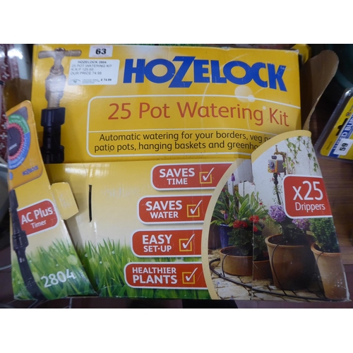 63 - Hozelock 25 pot watering kit