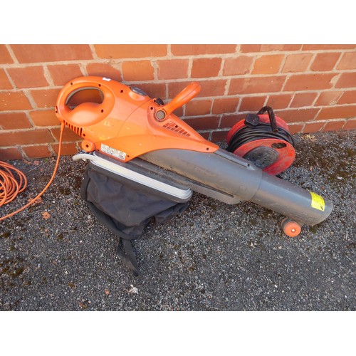 58 - Flymo Scirocco electric garden vac/leaf blower