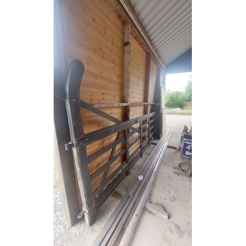 2 - Timber 11ft left sided gate