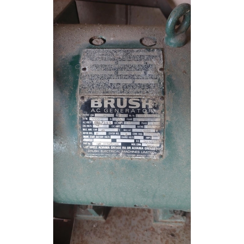 37 - 1973 Lister diesel generator 25KVA - light use in recent years