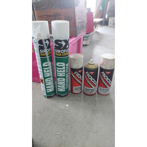 43 - Qty Grease and lubricants etc