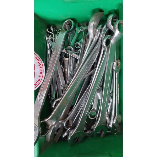 77 - Qty metric spanners and torque wrench