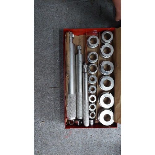 79 - Qty of Snap on sockets, swival hand sockets & Stanley sockets