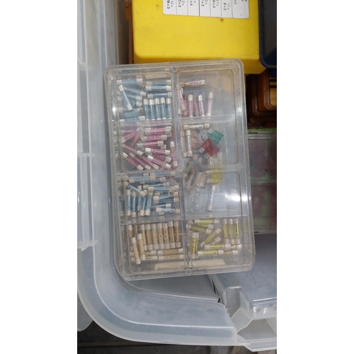 87 - Large Qty of O'Rings, cable ties, fuses, clips etc