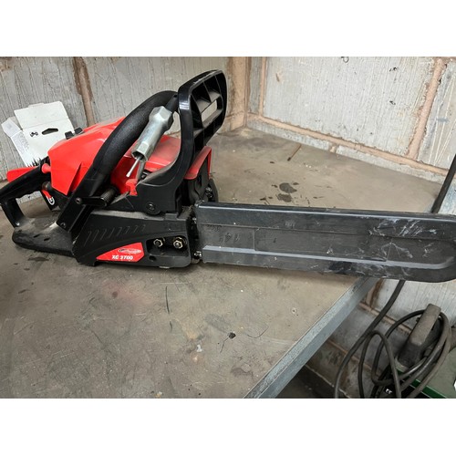 134 - Castle Garden XC3700 Chainsaw 14inch - has compression