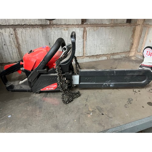 135 - Castle Garden XC3700 Chainsaw 16inch - has compression