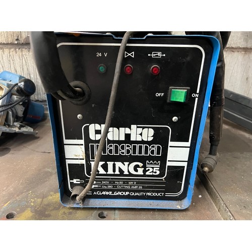 136 - Clark Plasma King 25 plasma cutter