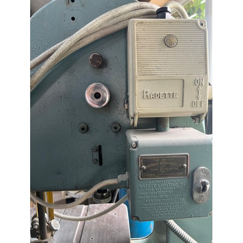 153 - Junior whitehead bandsaw on stand