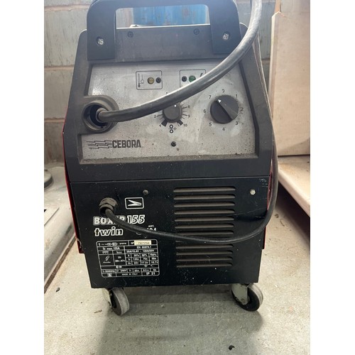 154 - Cebora Boxer 155 twin mig welder
single phase