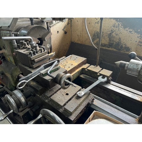 156 - Colchester Triumph 7 1/2 Lathe 3 phase C/W Accessories