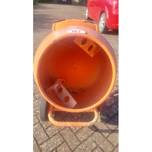 167 - Bellgroup Minilso electric cement mixer