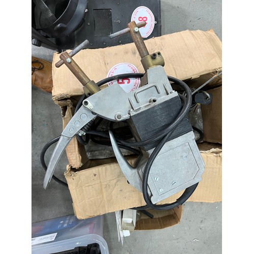 51 - Spotmatic welder. Please note 2 items in this lot are now with lot 124 as they were Tig welder acces... 