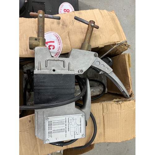 51 - Spotmatic welder. Please note 2 items in this lot are now with lot 124 as they were Tig welder acces... 