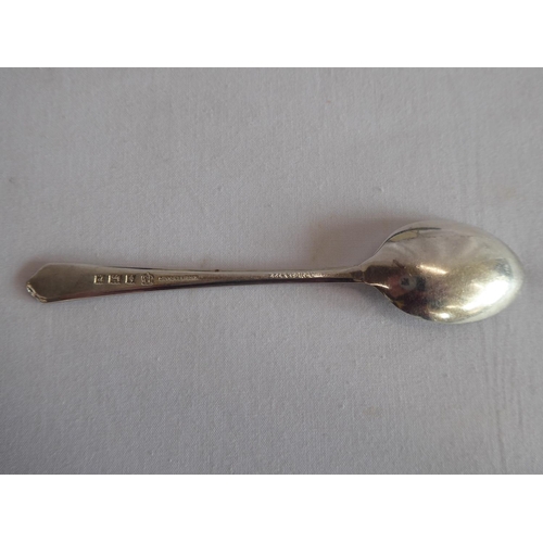 42 - Cased set of 6 silver teaspoons - Birmingham 1964