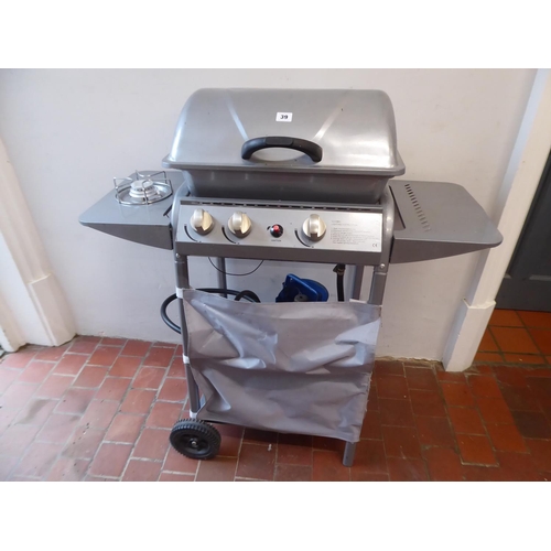 39 - Gas barbecue with bottle