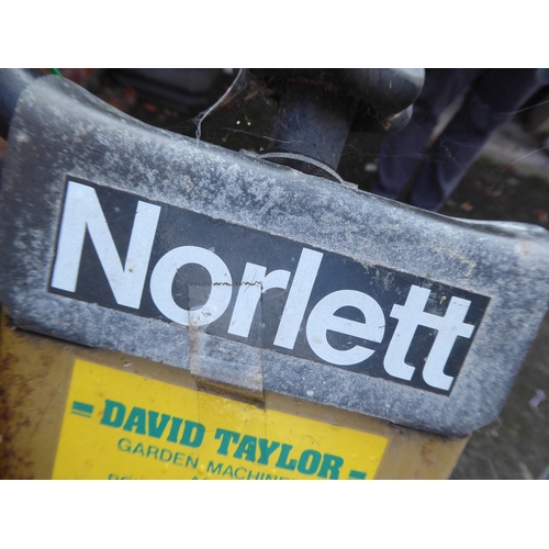 47 - Norlett petrol rotovator (needs attention)